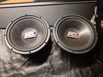 2x MTX Subwoofers in nette staat, Auto diversen, Autospeakers, Ophalen of Verzenden, Gebruikt