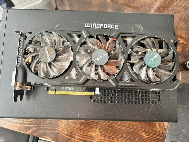 Gigabyte GV-N770OC-4GD (rev. 1.0) Windforce, Computers en Software, Videokaarten, Zo goed als nieuw, PCI-Express 3.0, GDDR5, Ophalen of Verzenden