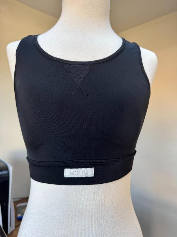 BJÖRN BORG (sport) BH / top maat XS zwart netjes DS, Kleding | Dames, Ondergoed en Lingerie, BH, Zwart, Ophalen of Verzenden