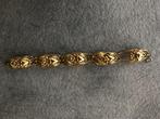 antieke, vergulde armband, Sieraden, Tassen en Uiterlijk, Antieke sieraden, Ophalen of Verzenden, Zilver, Armband, Verguld