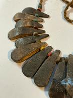 Nepal Oud Houten Ketting, Ophalen of Verzenden, Gebruikt, Bruin, Overige materialen