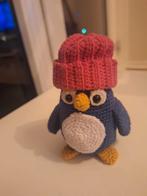 Gehaakte Pinguïn met Muts, Ophalen of Verzenden, Zo goed als nieuw, Overige typen