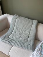 Meyco Relief Mixed Boxkleed – Stone Green (77  97 cm), Kinderen en Baby's, Boxen, Ophalen of Verzenden, Zo goed als nieuw, Boxkleed