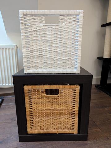 Kallax Ikea Cube with 2x BRANÄS Boxes beschikbaar voor biedingen