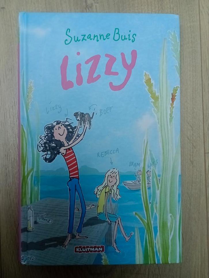 Lizzy - Suzanne Buis - verhuizen / dieren / nieuwe vrienden, Boeken, Kinderboeken | Jeugd | onder 10 jaar, Gelezen, Fictie algemeen