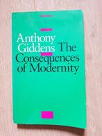 The consequences of modernity, Ophalen, Gelezen, Maatschappij en Samenleving, Anthony Giddens