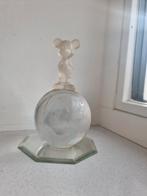 Glazen beeld Mickey Mouse on top of the world., Ophalen, Mickey Mouse, Zo goed als nieuw, Beeldje of Figuurtje