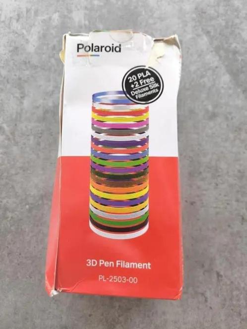 Polaroid PLA-filamenten PL-2503 PLA-kunststof Kleurenassorti, Computers en Software, 3D-printerbenodigheden, Nieuw, Ophalen of Verzenden