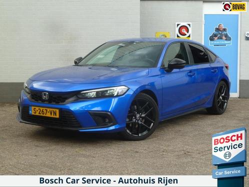 Honda Civic 2.0 e:HEV Sport|Navi|Adaptive-Cruise|Stoelverwar, Auto's, Honda, Bedrijf, Te koop, Civic, ABS, Achteruitrijcamera