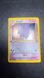 Gengar holo 1st edition fossil (pack fresh), Ophalen of Verzenden, Zo goed als nieuw