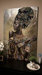 Schilderij van Afrikaanse Vrouw, Ophalen