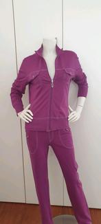 2-DELIG PAK JACK+PANTALON MT M MISS&MAX, Ophalen of Verzenden, Zo goed als nieuw, Maat 38/40 (M), Paars