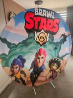 Te huur Brawl stars backdrop 200Ø, Ophalen of Verzenden, Zo goed als nieuw, Versiering, Verjaardag