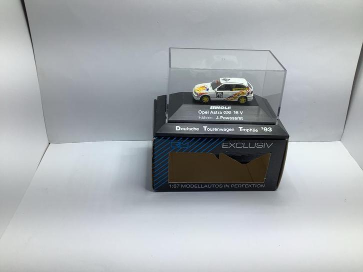 RM Exclusiv Opel Astra GSI '93 Modelauto-Rietze, Hobby en Vrije tijd, Modelauto's | 1:87, Zo goed als nieuw, Auto, Overige merken