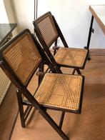 Vintage Klapstoelen met Webbing - Set van 2 Stuks, Ophalen