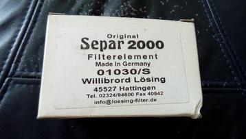 Separ filter beschikbaar voor biedingen
