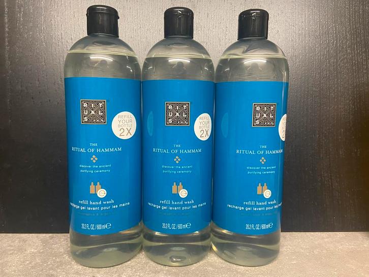 Rituals of Hammam handzeep navulling 600ml, Sieraden, Tassen en Uiterlijk, Uiterlijk | Lichaamsverzorging, Nieuw, Bad & Douche