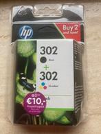 Te Koop : HP 302 cartridges (zwart en kleur), Computers en Software, Nieuw, Cartridge, HP Hewlett Packard, Ophalen of Verzenden