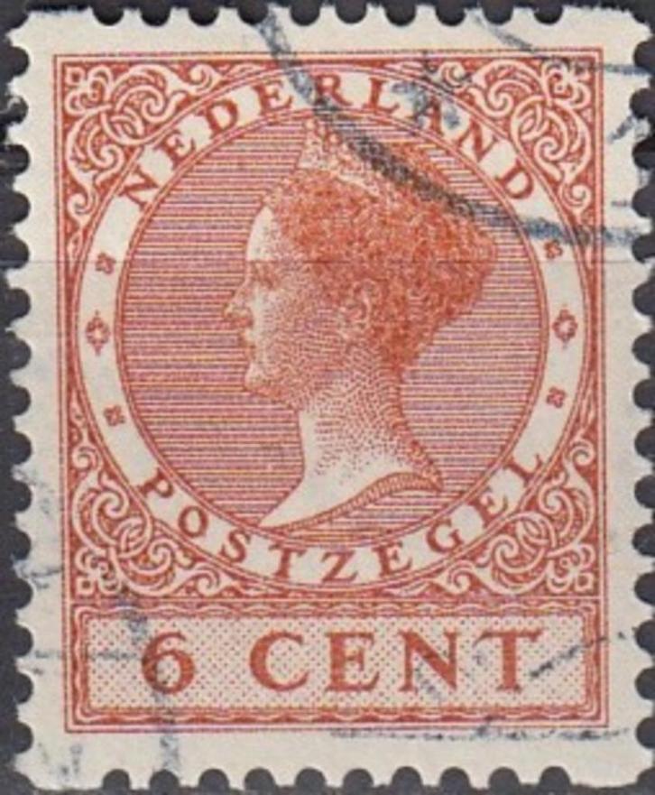 Nederland-2- 1925- Tweezijdige Roltanding- NVPH-R7- G, Postzegels en Munten, Postzegels | Nederland, Gestempeld, T/m 1940, Verzenden