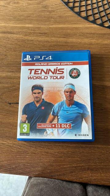 Tennis world tour game beschikbaar voor biedingen