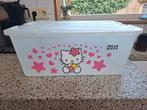 Hello kitty opbergbak met deksel 39x57.7x22.5 kunststof, Minder dan 50 cm, Ophalen of Verzenden, Zo goed als nieuw, Minder dan 50 cm