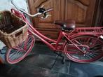 meisjesfiets 24 inch, donker roze popal, Fietsen en Brommers, Fietsen | Meisjes, Ophalen, 24 inch, Popal transport fiets, Zo goed als nieuw