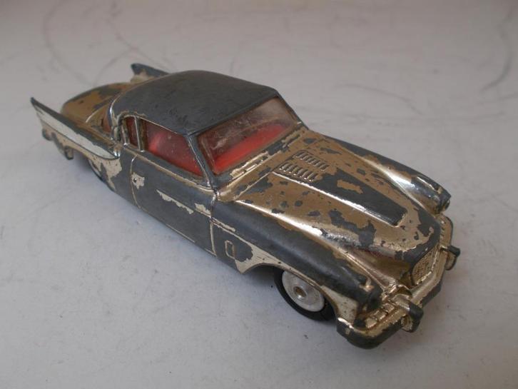 Corgi Toys 211S STUDEBAKER GOLDEN HAWK (1960) Opknapper. (C), Hobby en Vrije tijd, Modelauto's | 1:43, Gebruikt, Auto, Corgi, Ophalen of Verzenden