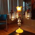 Design lamp gemaakt van gerecycled materiaal, Huis en Inrichting, Lampen | Tafellampen, Ophalen, Minder dan 50 cm