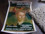 1979 FILMPOSTER RUTGER HAUER/EEN VROUW TUSSEN HOND EN WOLF, Ophalen, Zo goed als nieuw, Film, Poster