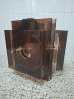 Vintage Herda Amsterdam hanglamp plexiglas jaren 70, Huis en Inrichting, Lampen | Wandlampen, Ophalen, Gebruikt