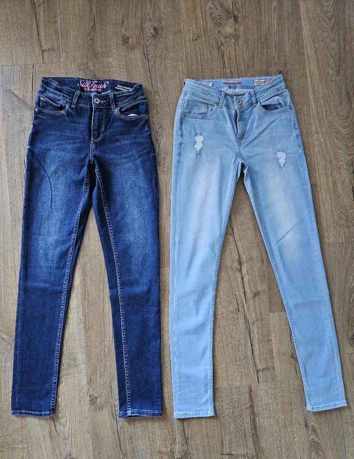 2x Vingino jeans, maat 15/170, Kinderen en Baby's, Kinderkleding | Maat 170, Zo goed als nieuw, Meisje, Broek, Ophalen of Verzenden