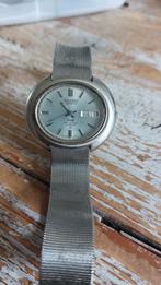 Vintage King Seiko 1970's hi beat 5246, Seiko, Staal, Met bandje, Polshorloge