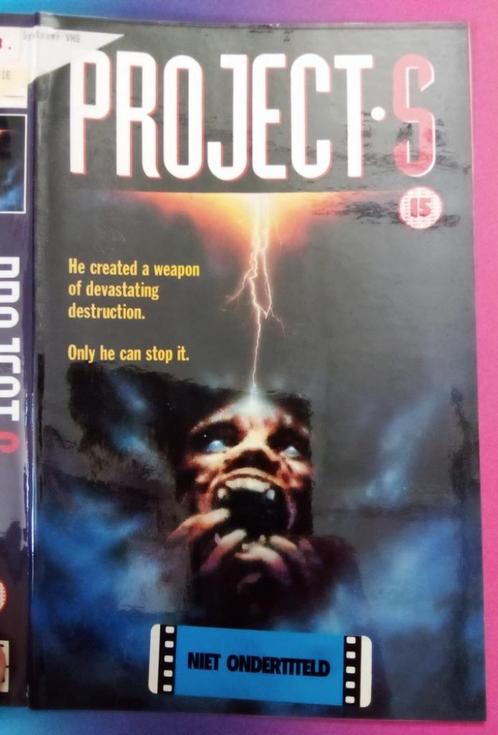 VHS - Project S - VHS UK Import, Cd's en Dvd's, VHS | Film, Gebruikt, Overige genres, Vanaf 16 jaar, Verzenden
