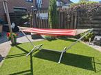 Hangmat met frame, Tuin en Terras, Ophalen, Gebruikt, Met standaard, Eenpersoons