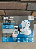 Techyo beveiligingscamera nachtzicht 360 graden, Ophalen of Verzenden, Zo goed als nieuw, Camera