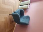 Retro look fauteuil petrol blauw, Huis en Inrichting, Fauteuils, Ophalen, 75 tot 100 cm, Zo goed als nieuw, 75 tot 100 cm