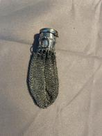 Antieke verzilverd malienkolder beursje, Ophalen of Verzenden, Overige materialen, Overige typen