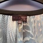 Hale Bob tuniek / blouse blauw + zwarte kralen mt M nr 43693, Kleding | Dames, Blouses en Tunieken, Maat 38/40 (M), Blauw, ., Hale Bob