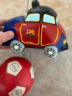 Baby speelgoed nieuw me Barcelona auto Ajax bal, Overige typen, Ophalen of Verzenden, Zo goed als nieuw