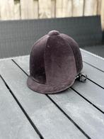 Paardrijcap cap  van horka velvet zwart 55, Ophalen of Verzenden, Zo goed als nieuw, Dressuur, Cap