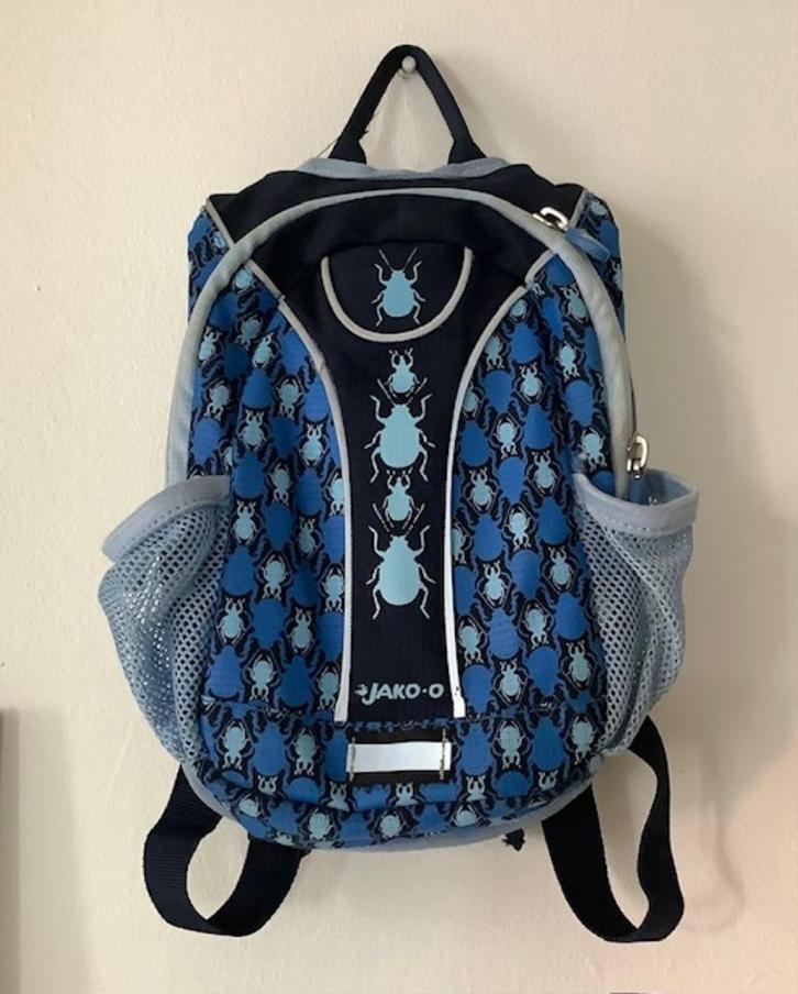 JAKO blauwe peuter kinder rugzak goede staat 30 x 20 x 8 cm, Sieraden, Tassen en Uiterlijk, Tassen | Rugtassen, Zo goed als nieuw