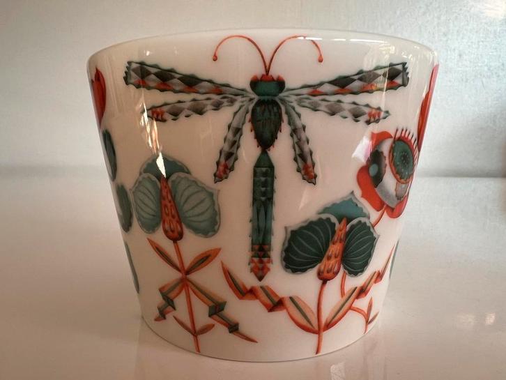 Iittala Korento Beker Mok Oranje Klaus Haapaniemi 2011 0,3 L, Huis en Inrichting, Keuken | Servies, Zo goed als nieuw, Kop(pen) en/of Schotel(s)