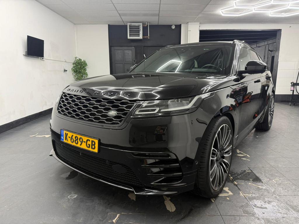 Land Rover Range Rover Velar D300 V6 300pk AWD AUT 2019, Auto's, 2993 cc, 241 €/maand, Zwart, Bedrijf