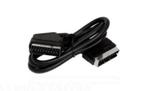 21p SCART kabel - 3x RCA met schakelaar 1,00 m, Ophalen of Verzenden, Nieuw, Minder dan 2 meter, Scartkabel