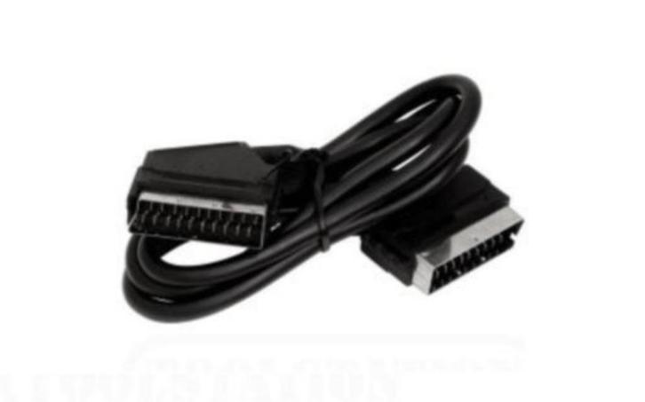21p SCART kabel - 3x RCA met schakelaar 1,00 m, Audio, Tv en Foto, Audiokabels en Televisiekabels, Nieuw, Scartkabel, Minder dan 2 meter