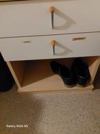 Nachtkastje met 2 lades, Ophalen of Verzenden, Gebruikt, Modern