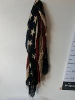 Dunne Sjaal met Amerikaanse vlag print, Robin ruth, Ophalen of Verzenden, Zo goed als nieuw, Sjaal