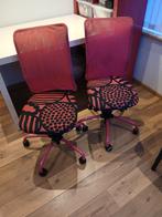 Gratis!!! 2 roze bureau stoelen., Kinderen en Baby's, Ophalen, Gebruikt, Stoel(en)