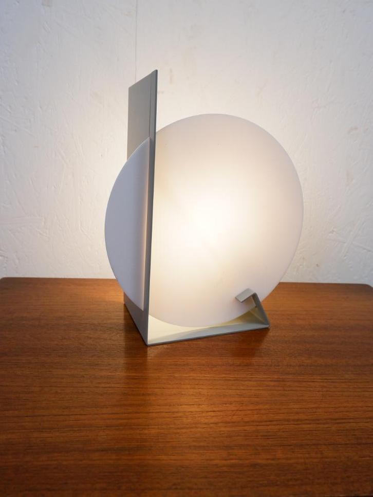 Dijkstra “Maan” tafellamp, Huis en Inrichting, Lampen | Tafellampen, Gebruikt, Minder dan 50 cm, Kunststof, Metaal, Ophalen of Verzenden