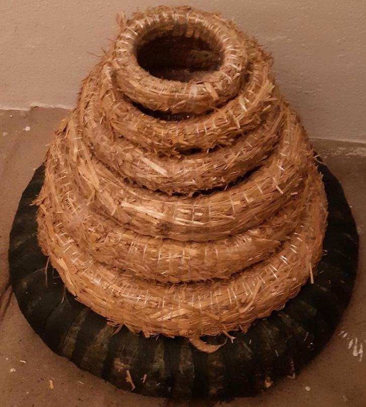 Strokrans stro krans 20  25  30  35  40  50  60  80, Huis en Inrichting, Woonaccessoires | Kransen, Ophalen of Verzenden